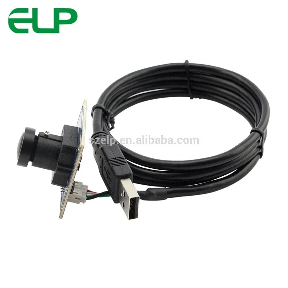 ELP Free Drive 170 degree Wide Angle 8 Megapixels USB2.0 Sony IMX179 HD Industrial Camera ELP-USB8MP02G-L170