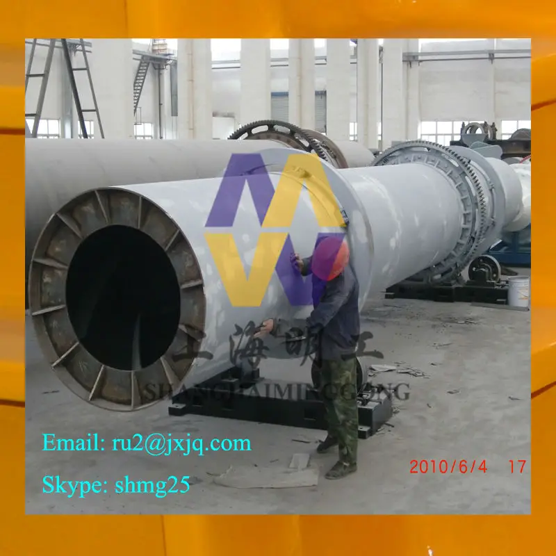 Сушительный барабан для кокса / Барабанная сушилка коксовая / Сушилка коксовая