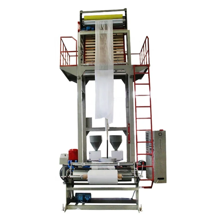 
ABA 3-layer Co-extrusion Plastic Film Blown Machine 