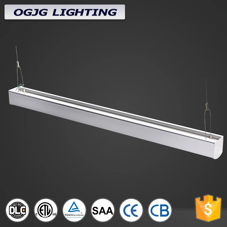 Pc диффузор 8ft 4ft 5ft современный дизайн светодиодные линейные подвесные свет