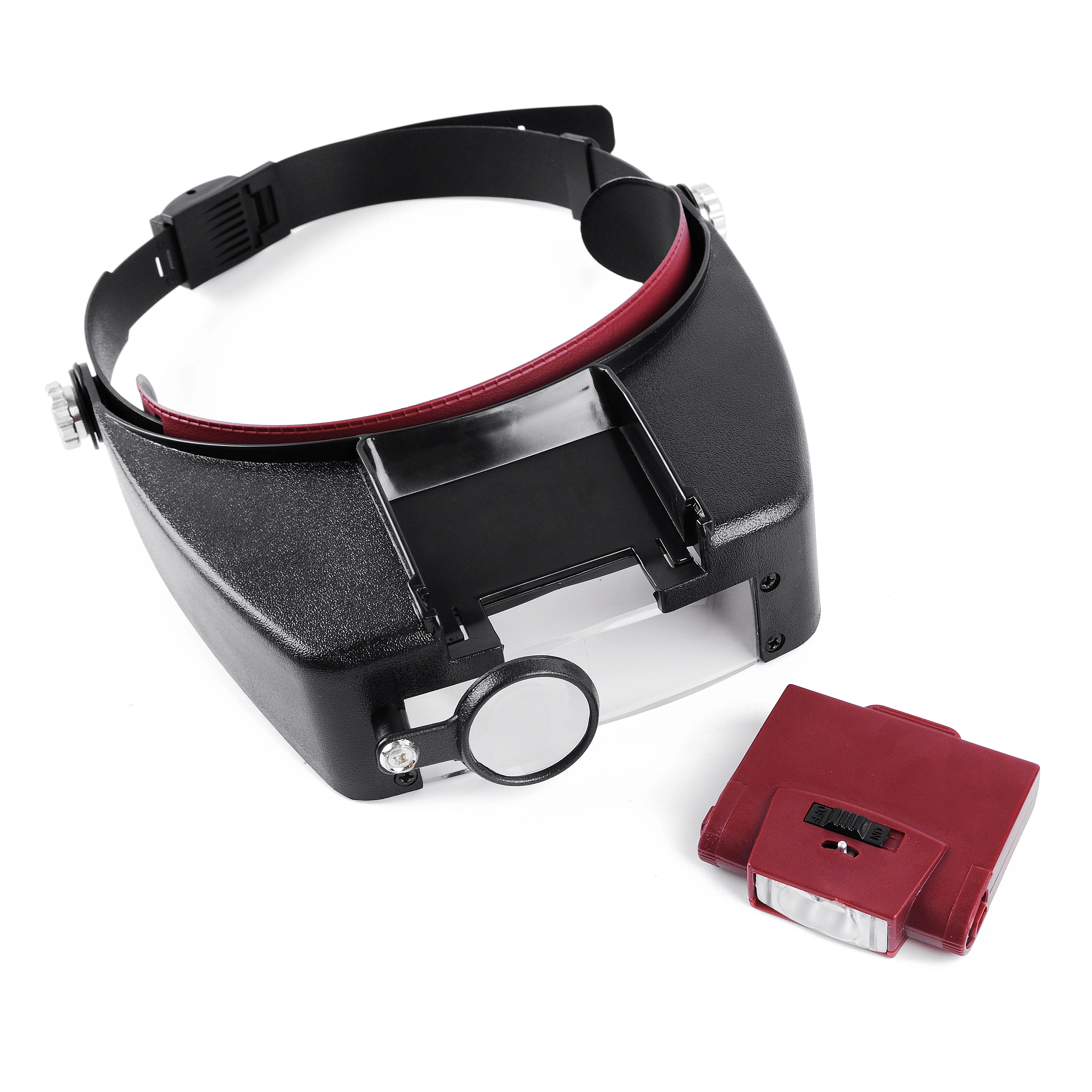 Led Light Head Lamp Magnifying Glass Jeweler Loupe 1.5X 3x 2X 8.5X 10X light headband magnifier