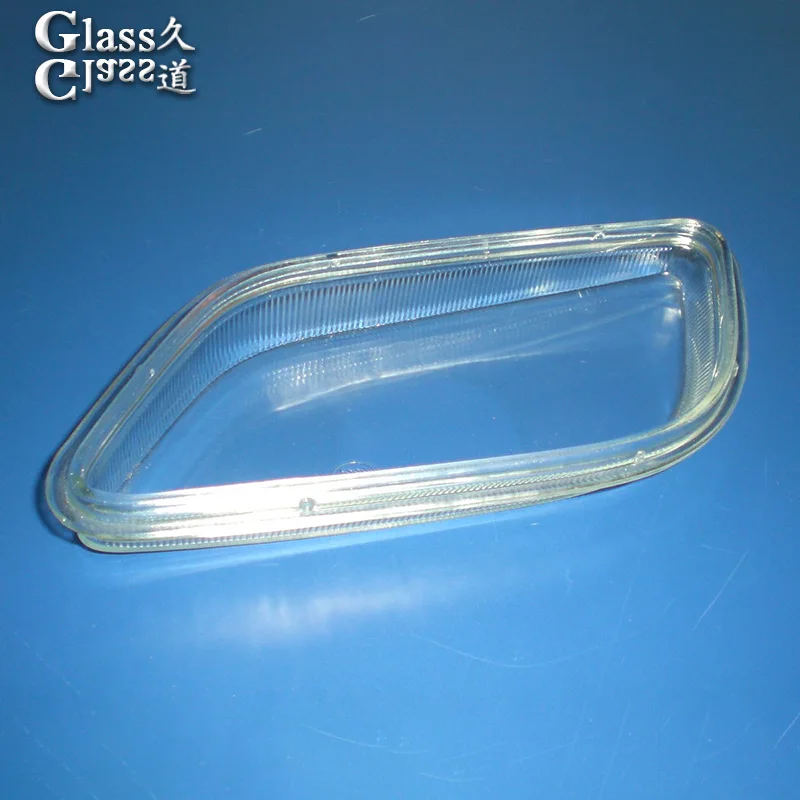 Pressed headlight lens glass cover shade for headlight