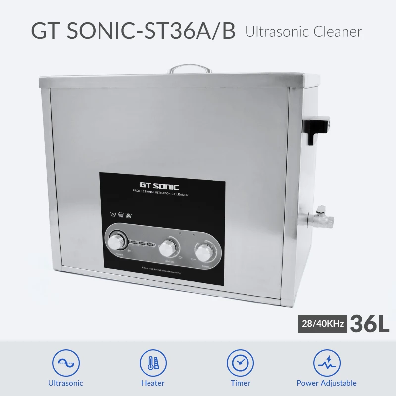 GT SONIC-ST36A/B Carburetor/fuel injection nozzle industrial ultrasonic cleaner