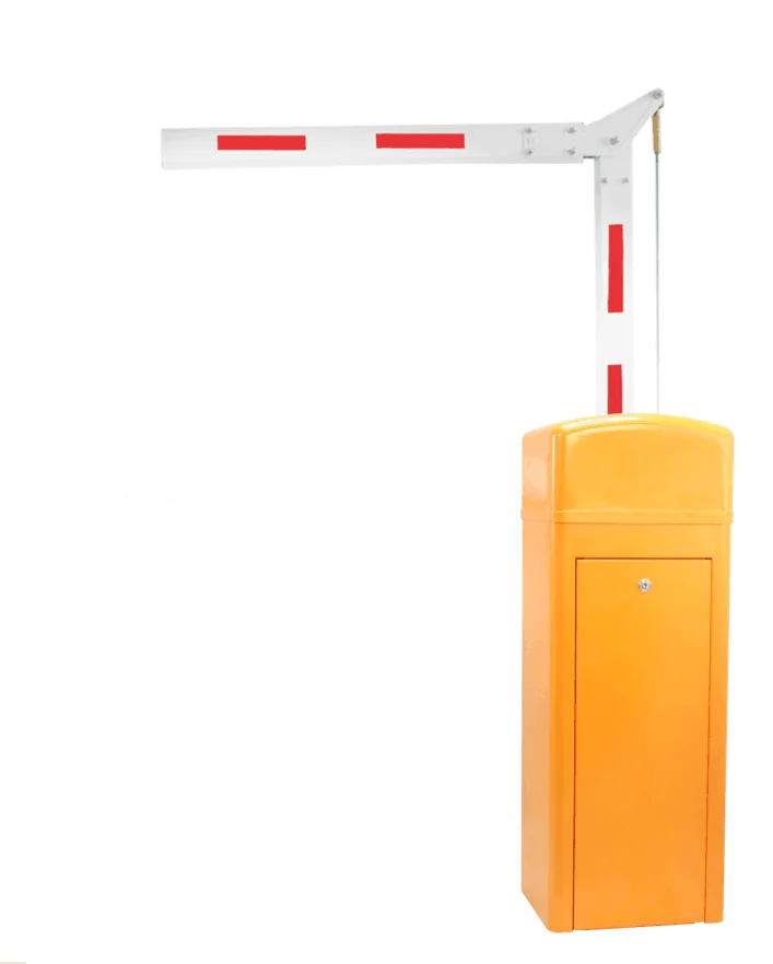 Automatic security access control parking folding barrier gate