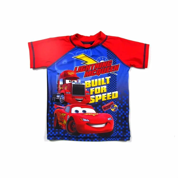 300PCS oem Licensing Girl princess Short Sleeve Rashguard anti-UV protection 50+ swimming costumes OEM