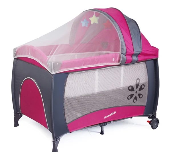 Mamakids S12-7 Folding system baby bed kids crib children playpen