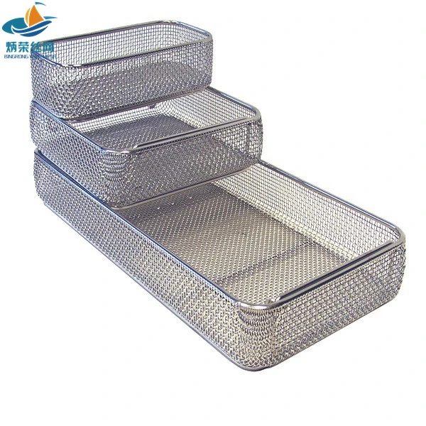 Custom stainless steel 304 /316/316L kitchen basket/storage basket