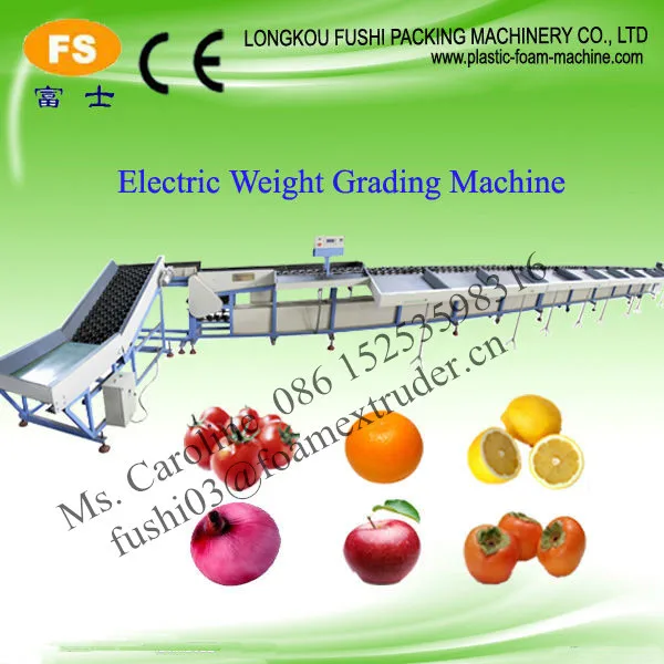 электронная сортирующая машина для фруктов