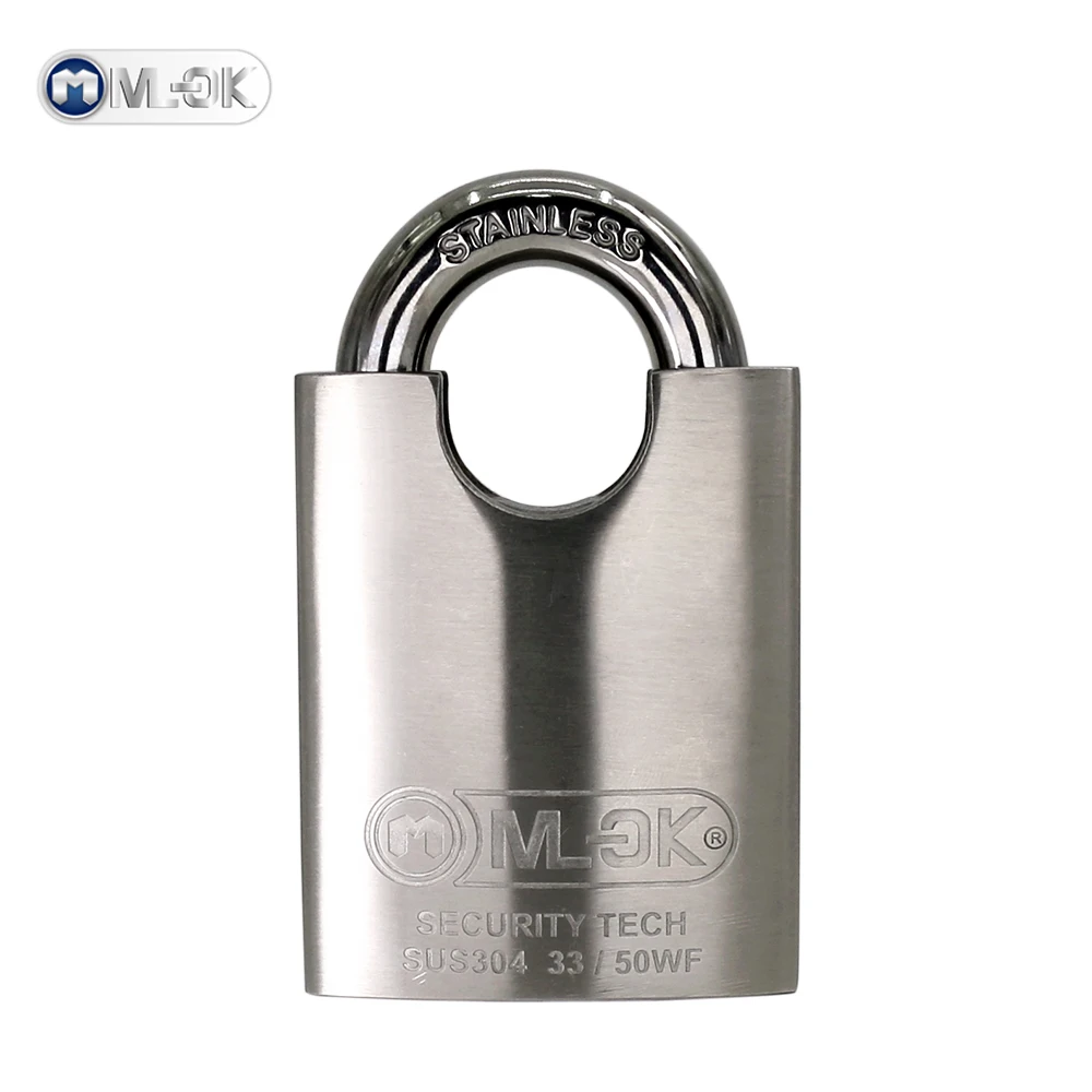 MOK High security hidden shackle padlock shrouded padlock keyed alike master key padlock