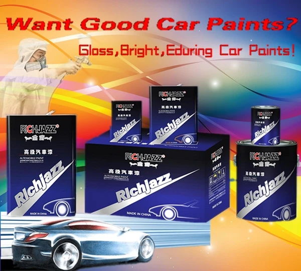 Jet Black Quality Acrylic Auto Paint