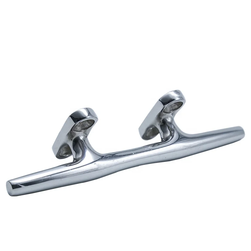ship hardware yacht stainless steel boat cleats marine hollow base cleat
