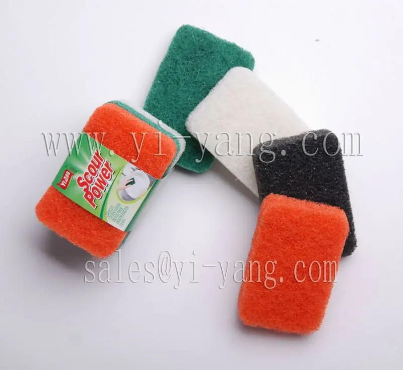 Custom Eco-friendly New Innovative Kitchen House Hold Products Nylon Scouring Pad