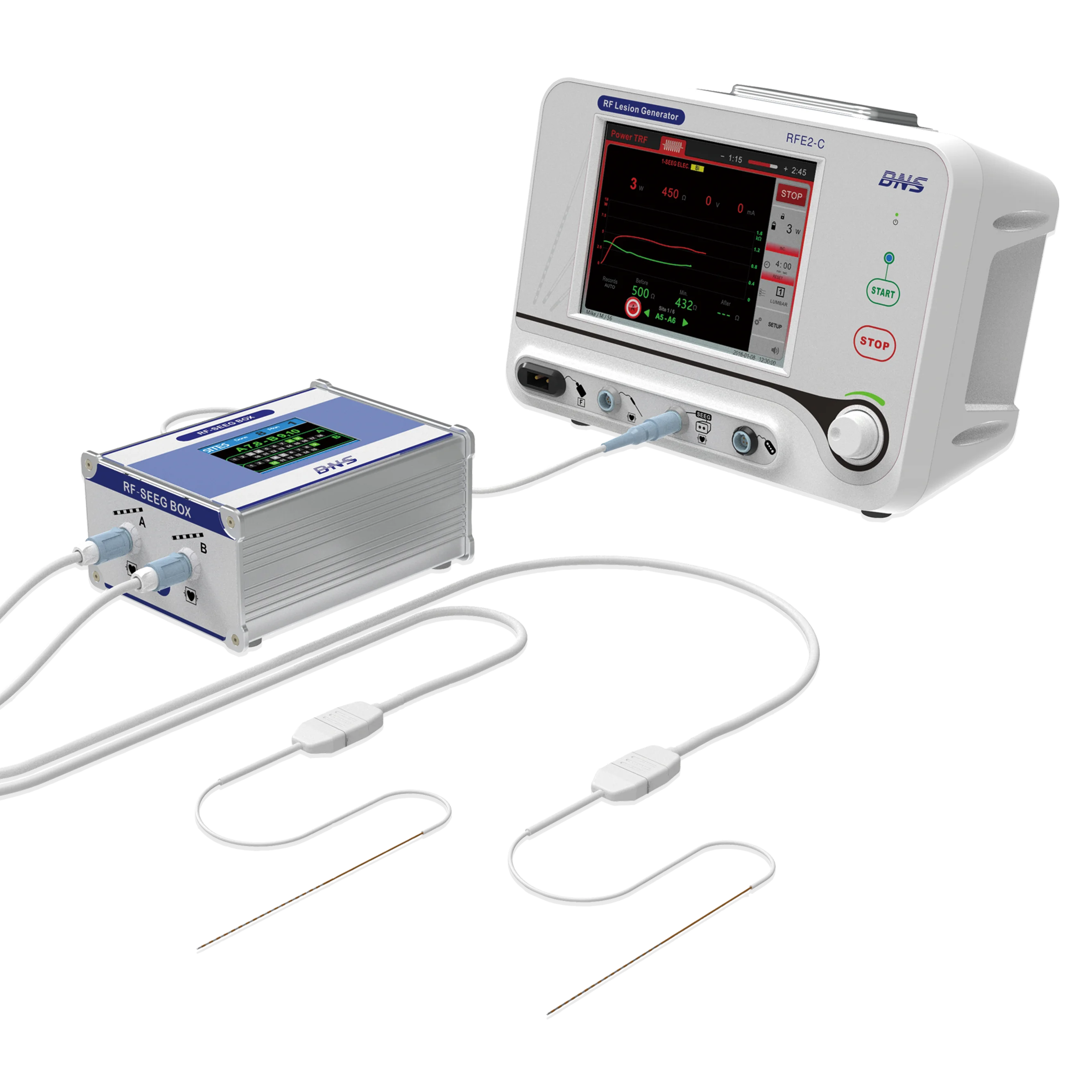 
Neurosurgy TC SEEG RF Lesion generators for Neuro CE Mark. Supply RF Lesion Generators TC-SEEG RF Lesion generators for Neuro 