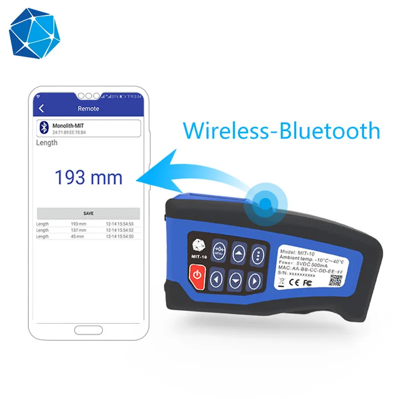 Pallet BLE 4.2 measure logistics wireless measurement volume