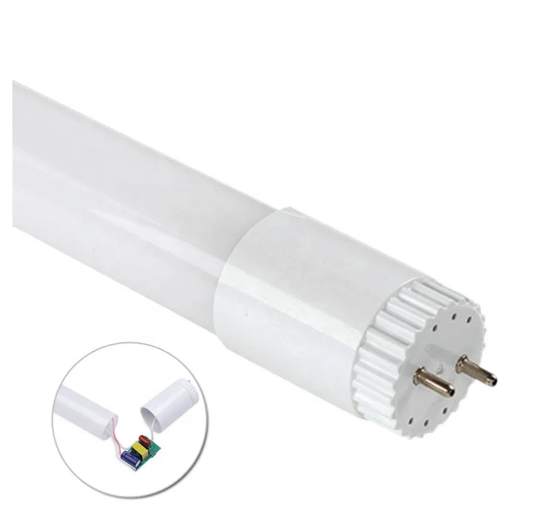 
0.6m 1.2m T8 LED TUBE LIGHT 9W 18W 100lm/w 0.95PF AC85-265V 2years warranty 