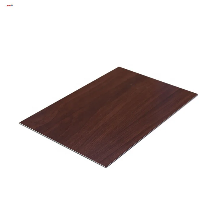 aluminium polystyrene sandwich panel/wooden texture aluminium alucobond panel