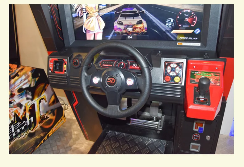 Whosale Speed Driver 4 Car Racing Video Game Simulator Machine for Sale