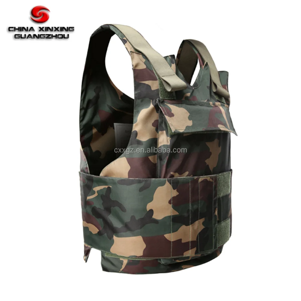 anti bullet camo color military standard army quality NIJ IIIA level bullet proof body armor