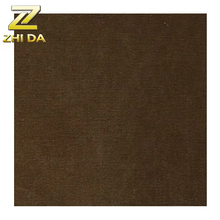 Wholesale 16oz washed plain poly cotton canvas fabric for plain canvas bags shoe backpack