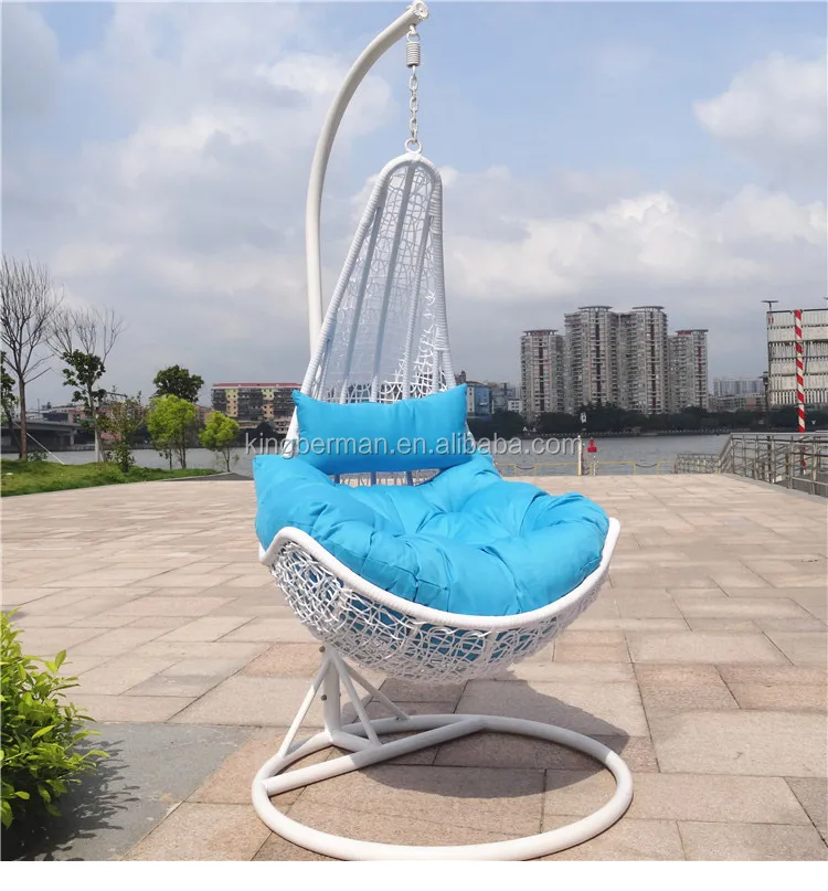Hot sale Pation Rattan Hanging Chairs Leisure Swing Chairs Garden Swing Chair