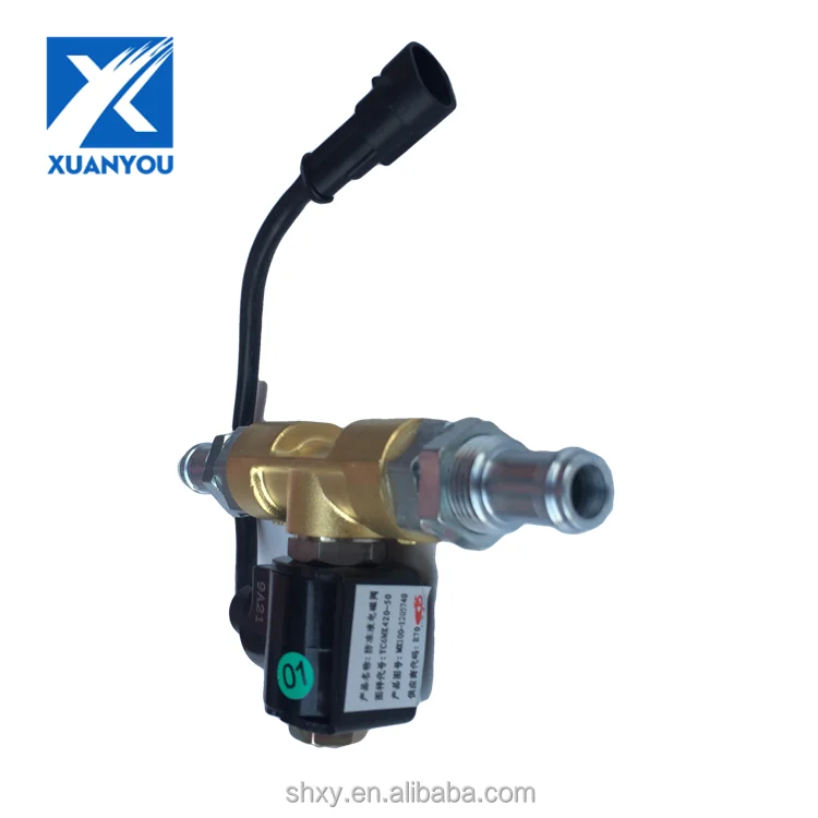 antifreeze solenoid valve for universal bus parts MX100-1205740