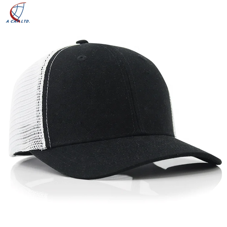 New Design Cheap Custom Embroidered Dad Hat 6 Panel Mesh Trucker Hat Custom Cap