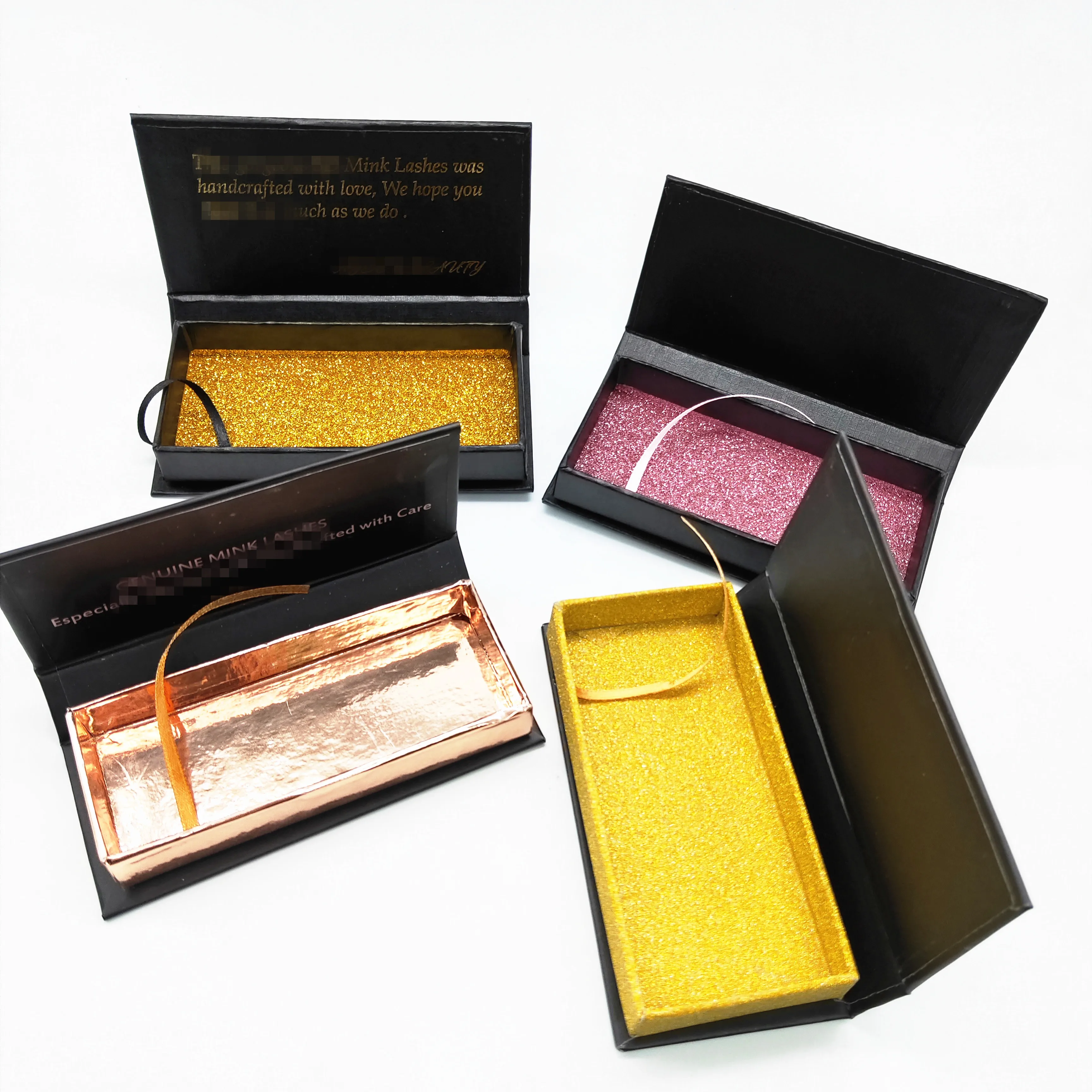 Высококачественная упаковочная коробка для накладных ресниц из норки