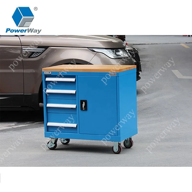 W564*D725*H1000 7 drawers metal tool chest roller cabinet garage used tool trolley