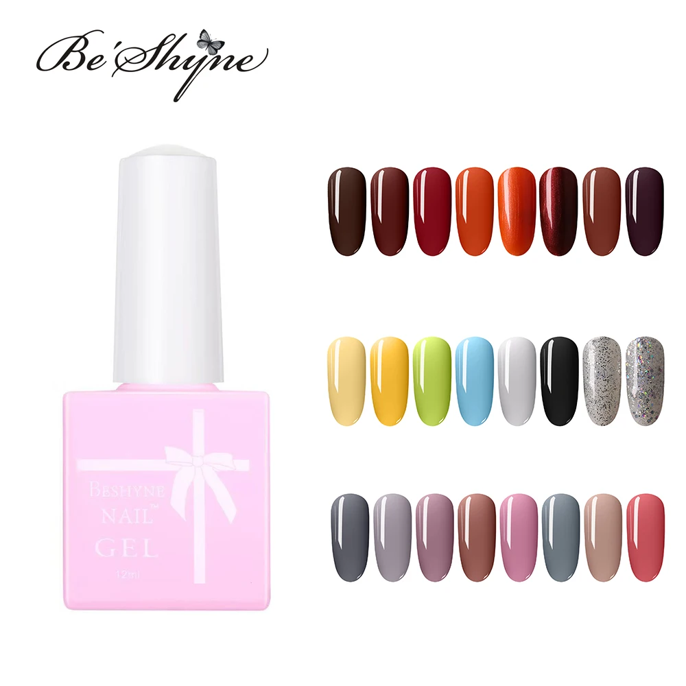 New Global Fashion Manicure Nail Semilac Organic Material Nails Soak Off Uv NAIL Gel Pink Polish