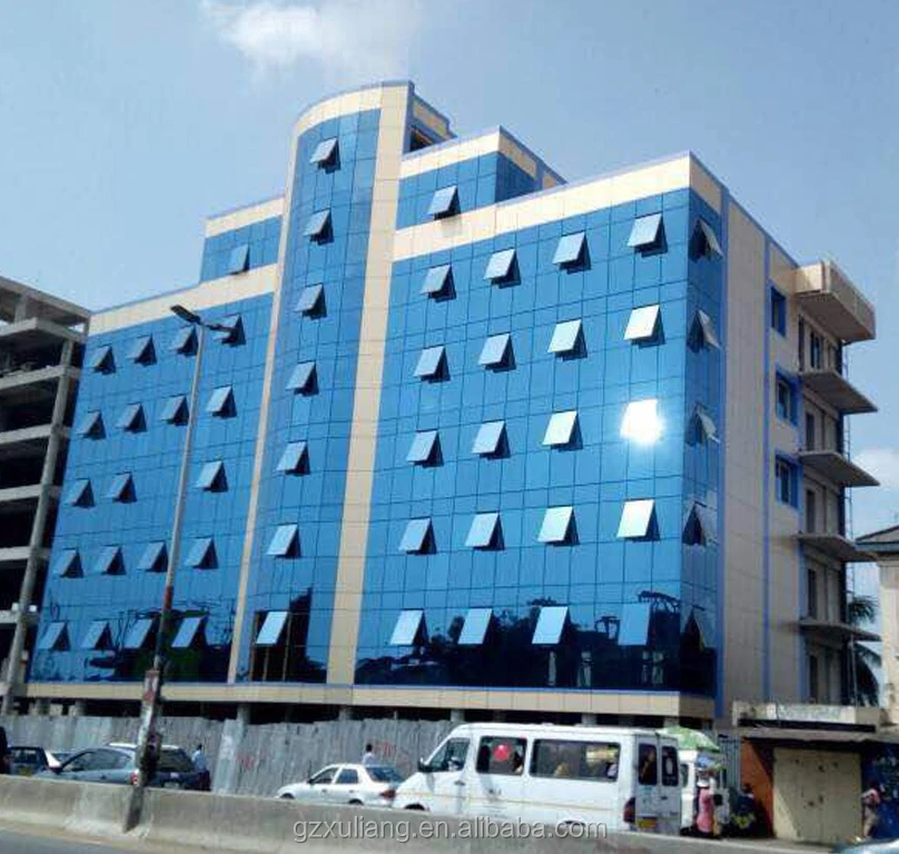 
Aluminium glass curtain wall for building exterior 