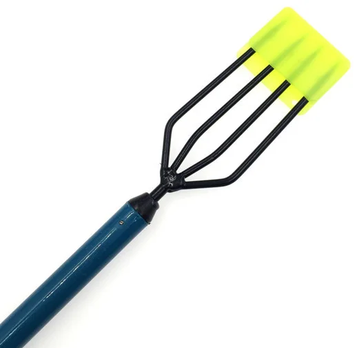 Fish Spear with Telescopic Aluminum/Stainless Steel Handle for fishing