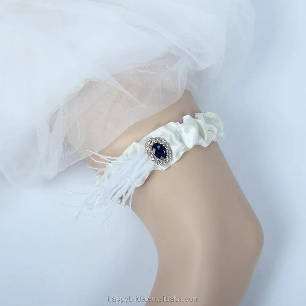 Фабричная шелковая лента Lowosaiwor, свадебная подвязка с перьями слоновой кости, пояс для невесты WG1001