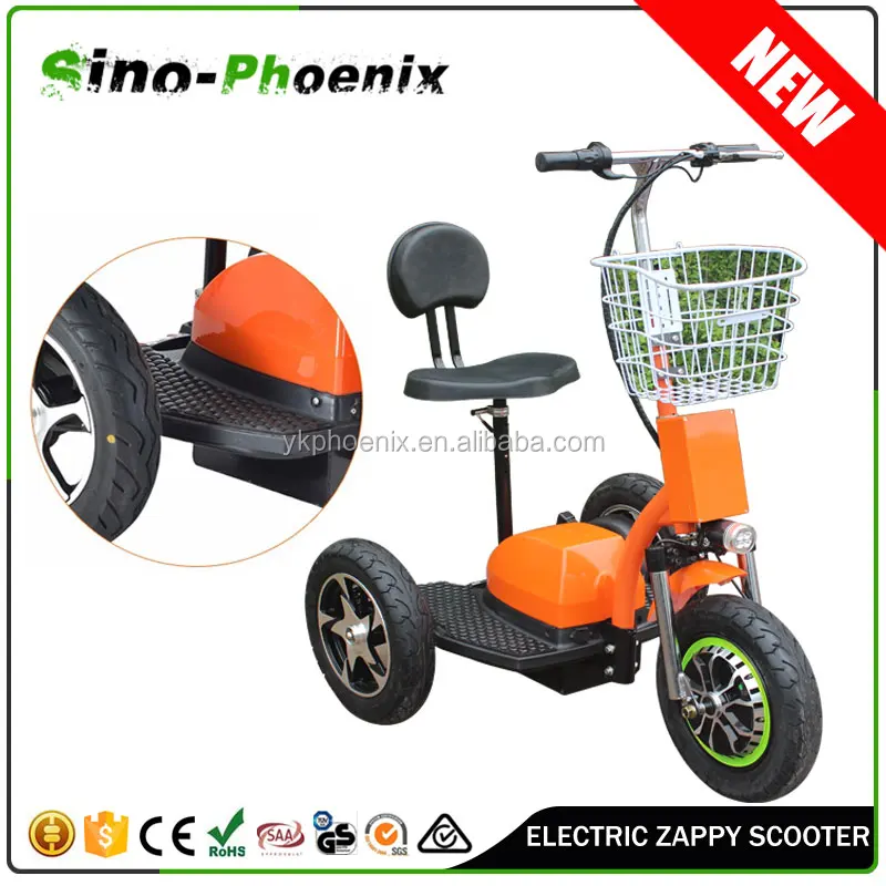 New design brushless motor 3 wheel Folding electric Tricycle scooter 48v  for adult with CE certificate