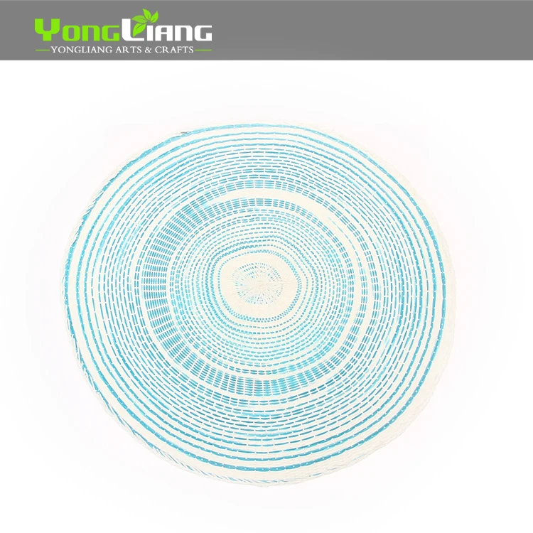 Wholesale Placemat Natural Materials OEM Shape Multicolor Fashion Placemat