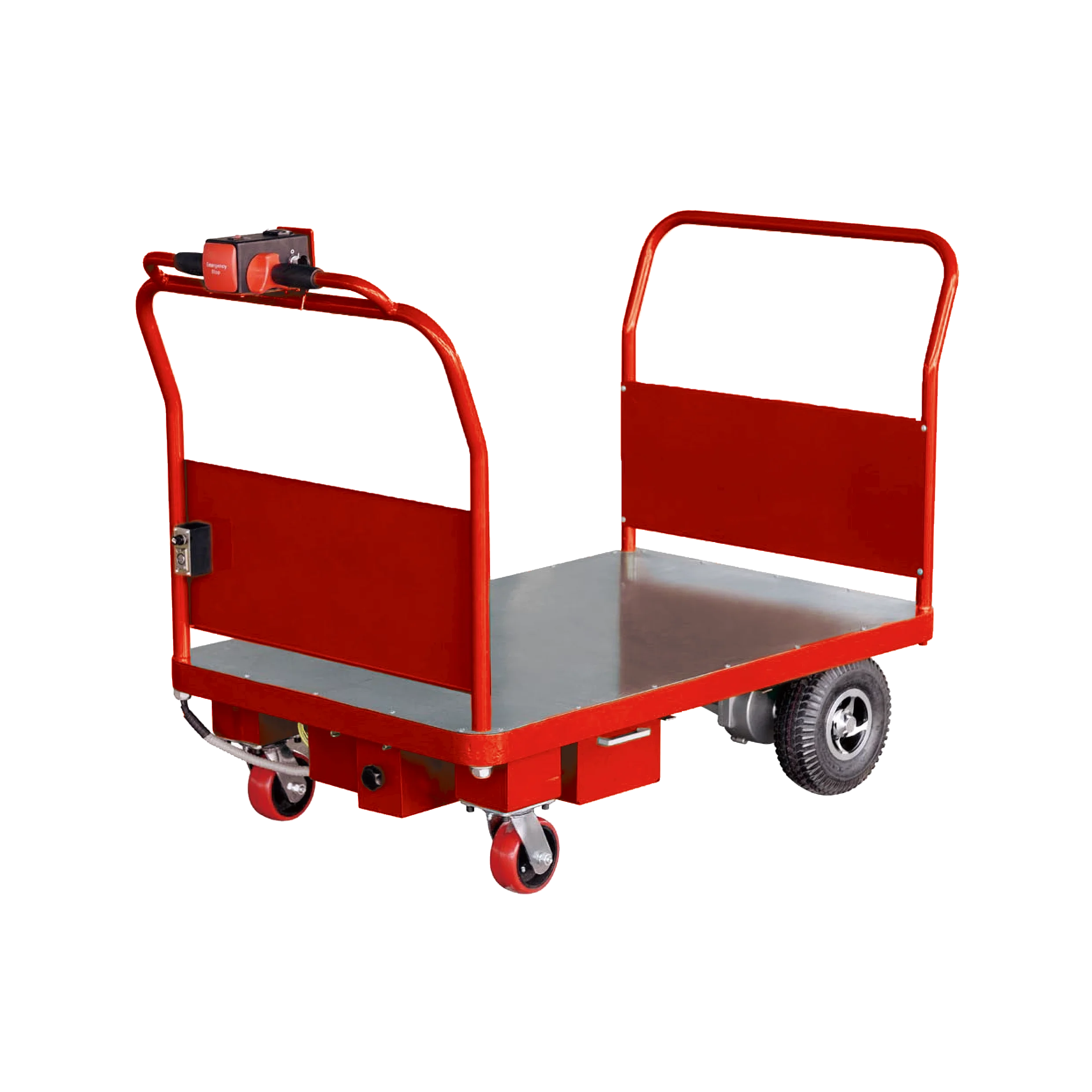 Моторизованная платформа для обработки материалов, ручная тележка для переноски плоских пластин