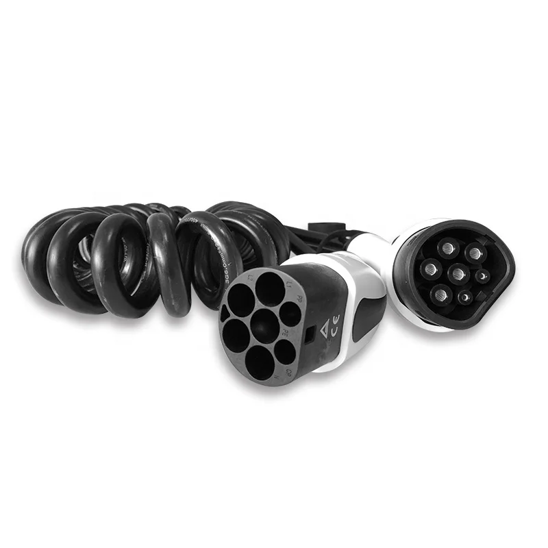 16A 32A Type 2 to Type 2  Portable EV Charging Cable for EVSE