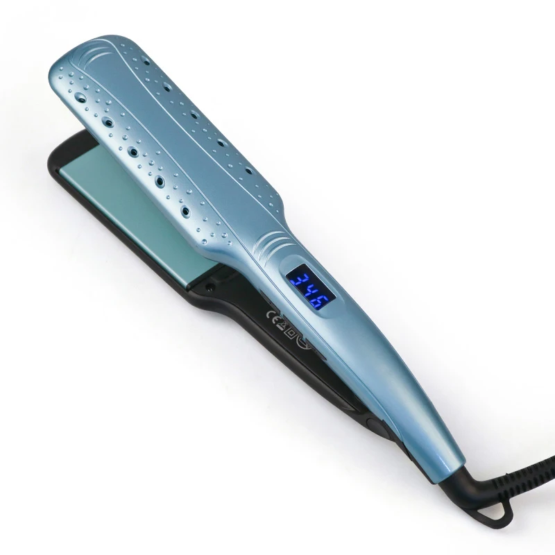 Hair Straightener with Steam Technology 2 in 1 Professional Fast Hair Straightener Water protection Flat Iron Styler Tools