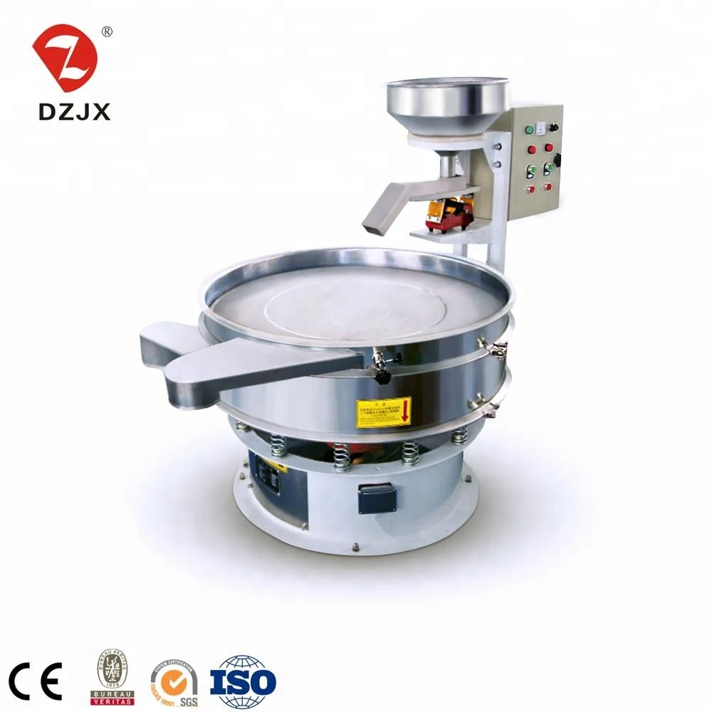 DZJX 1200 round vibrating screen ultrasonic vibration sieve for micro hemp protein powder