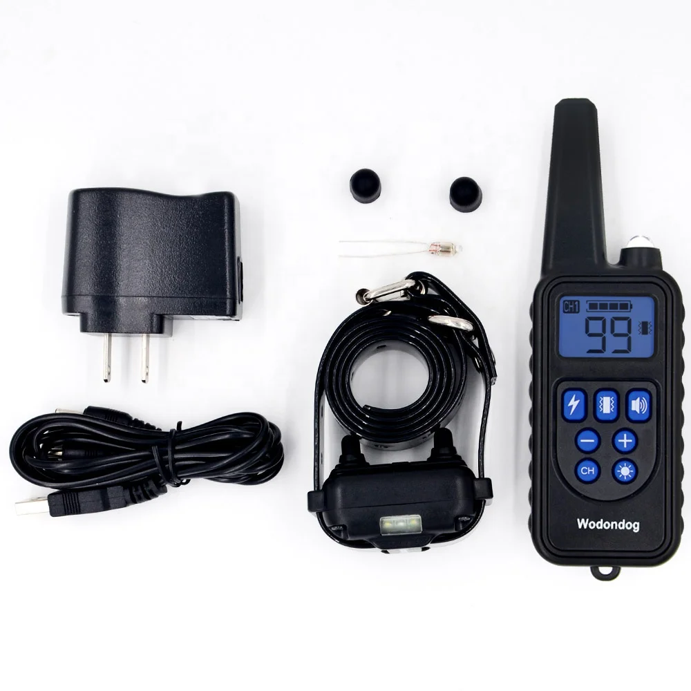 Stocked Wodondog L880-1 one dog collar type 800 meters Remote Electronic Dog Training Collar