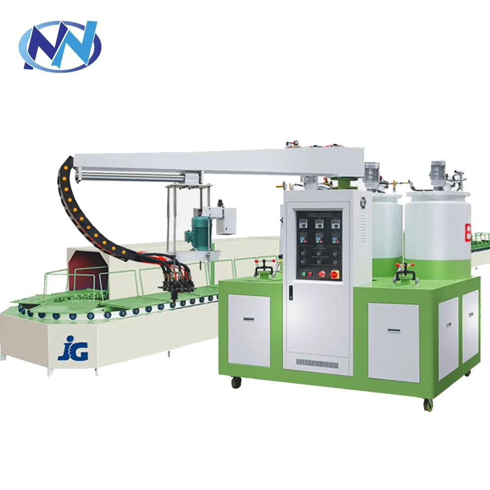 Double color polyurethane shoe sole injection molding machine