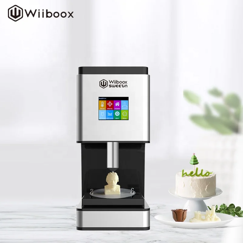 Китайский производитель Wiibooxsweetin 3D принтер для шоколада джема сахара пюре картофеля