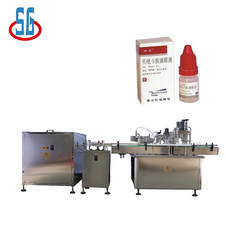 
SG Best Selling Products Of Electronic Cigarette Eye Drops Filling Sealing Liquid Filling Machine 