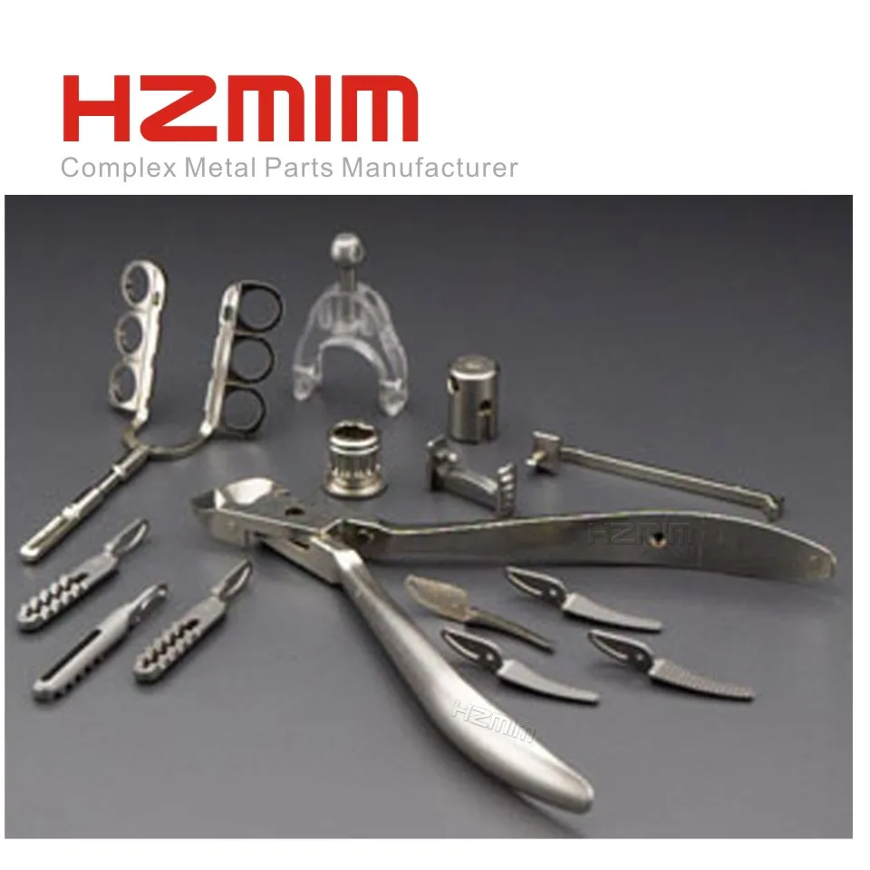 Names of medical instrument, medical equipment spare parts by metal injection molding