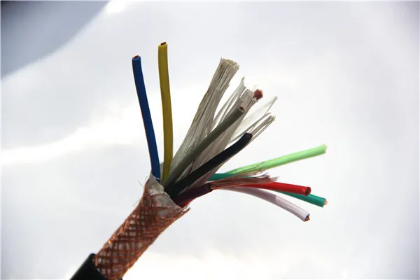 7x0.75mm2 flexible control cable 7 core shielded cable 7 core control cable