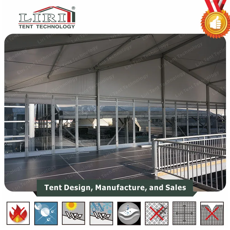 VIP Wooden cassette tent flooring system For Wedding Party Tent