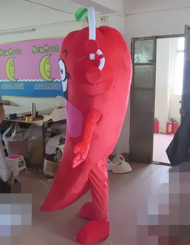 Костюм-талисман Hola chilli red hot pepper костюм талисмана на заказ