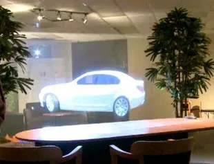 FLYIN витрина магазина самоклеящаяся голограмма задний проектор пленка рамка