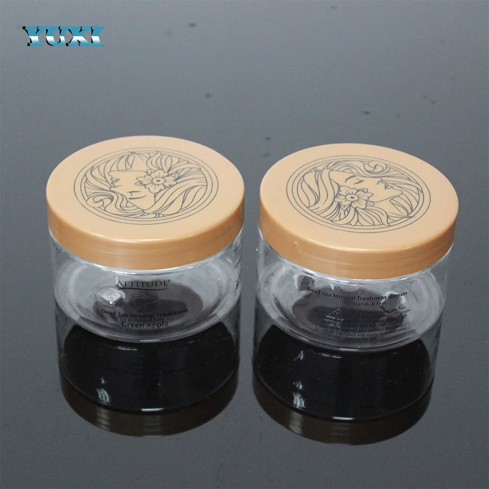 eco cosmetic plastic hair oil gel packaging container