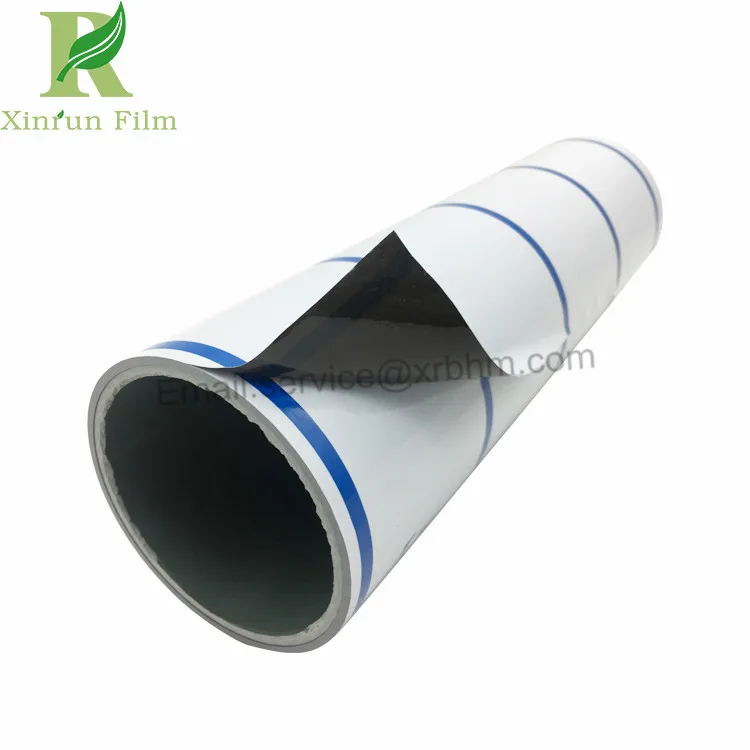 Verified Supplier  Black and White Self Adhesive Protector Film for Surface Protective