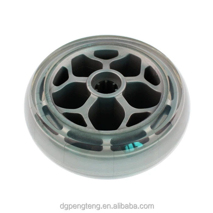 125*43mm high quality polyurethane wheels for suitcase/luggage/trolley